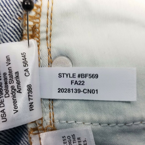 J Crew BF569 Kamari Wash Hi-Rise Full-Length Demi Bootcut Jeans Womens 30 NWT - Picture 15 of 16